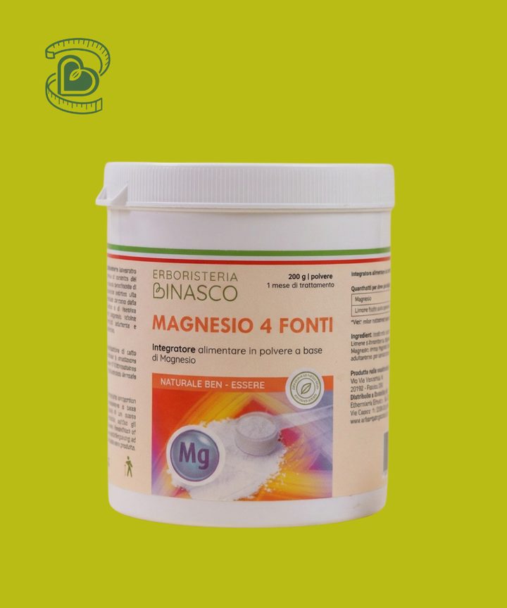 Magnesio 4 Fonti 400gr