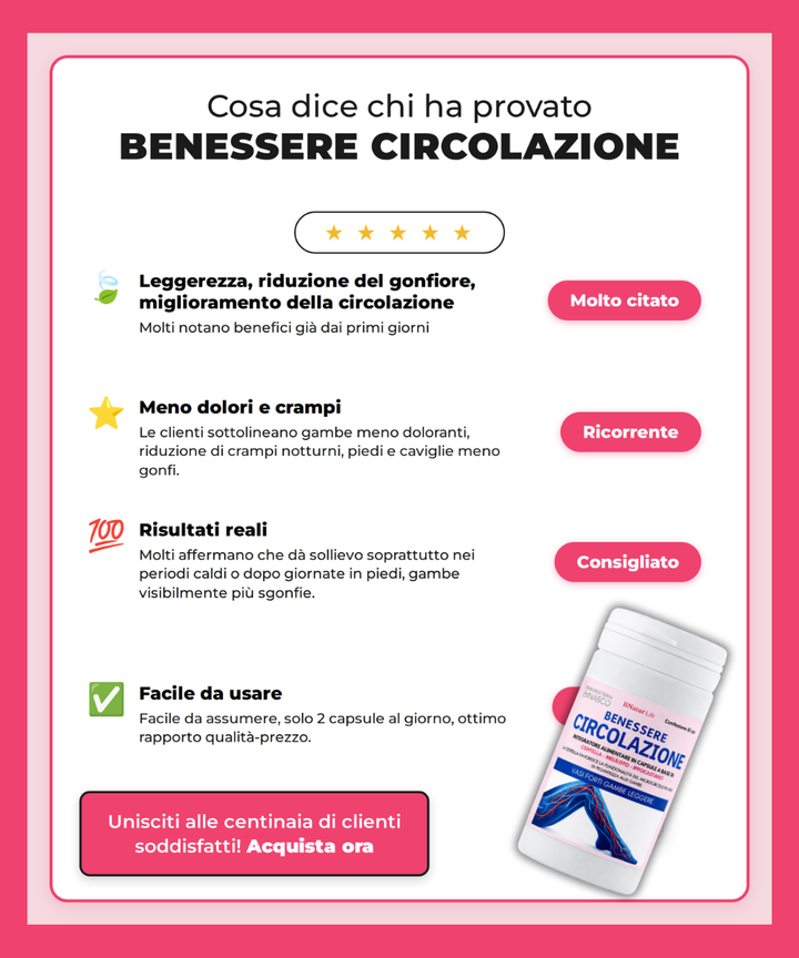 BENESSERE CIRCOLAZIONE