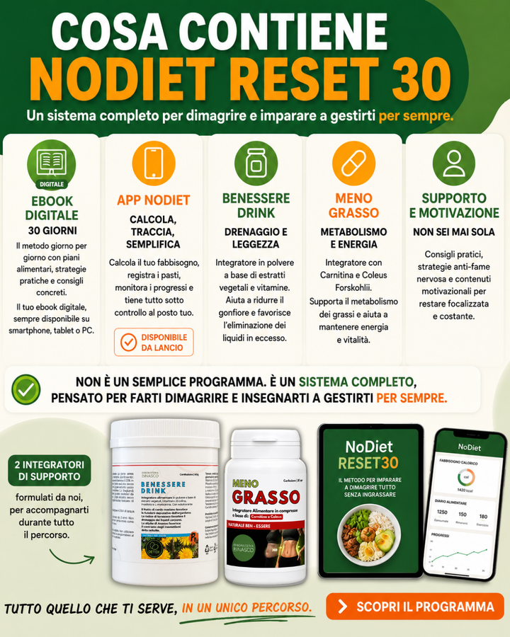 Programma NoDiet Reset 30